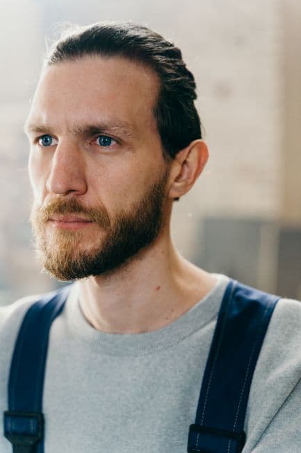 Frank Berger, Installateurmeister, in der Werkstatt